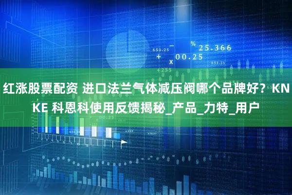 红涨股票配资 进口法兰气体减压阀哪个品牌好？KNKE 科恩科使用反馈揭秘_产品_力特_用户