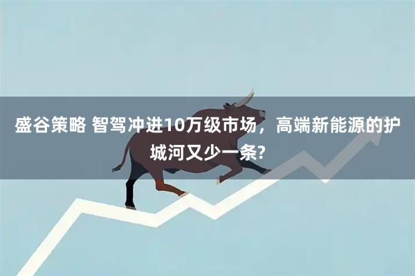 盛谷策略 智驾冲进10万级市场，高端新能源的护城河又少一条?